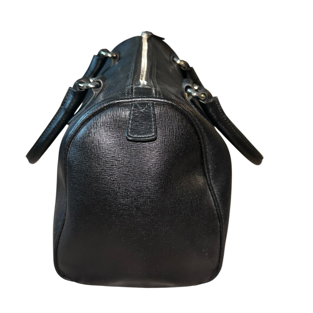 Furla Black Leather Satchel Bag - Picture 4 of 12